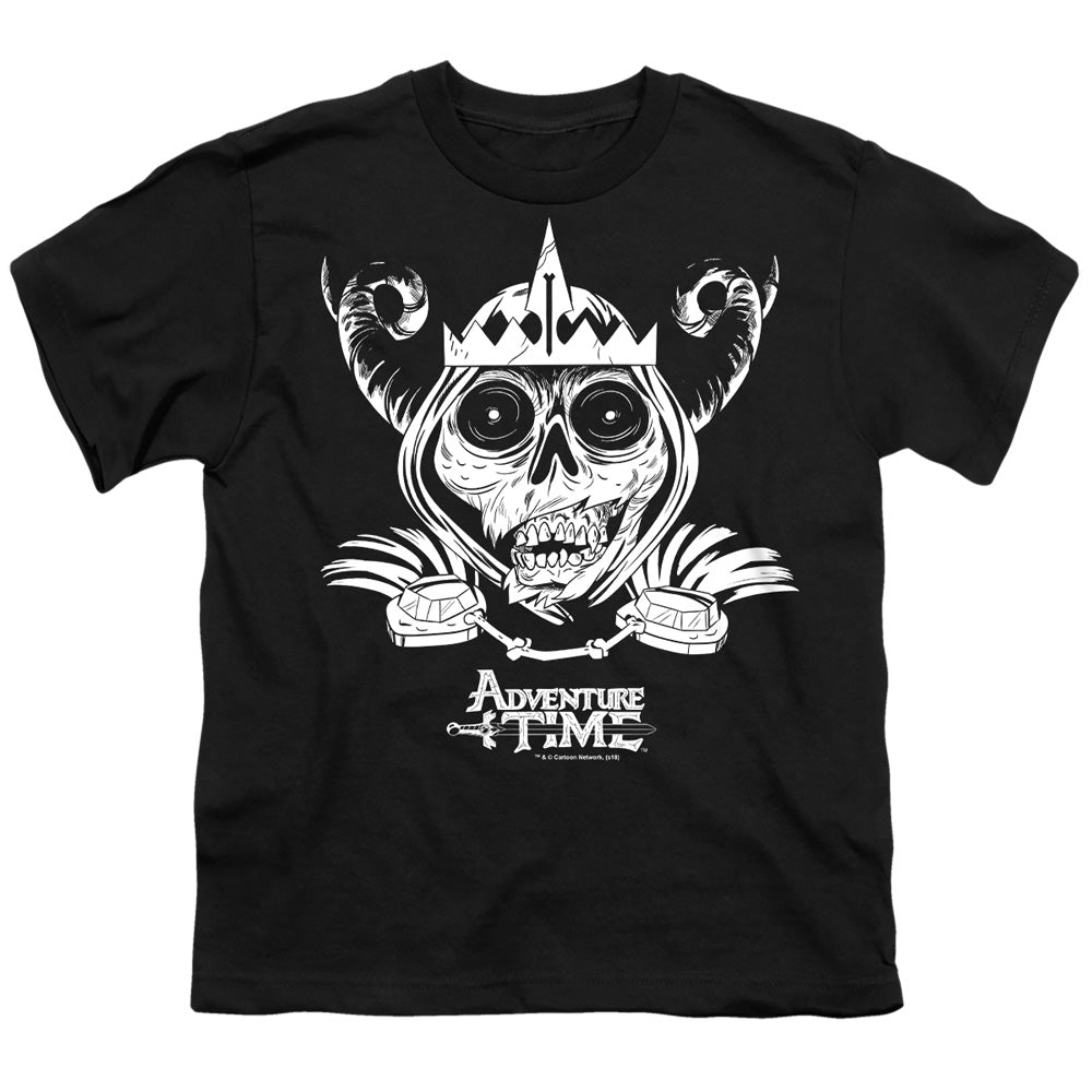 Adventure Time - Skull Face Youth Short Sleeve product image 1