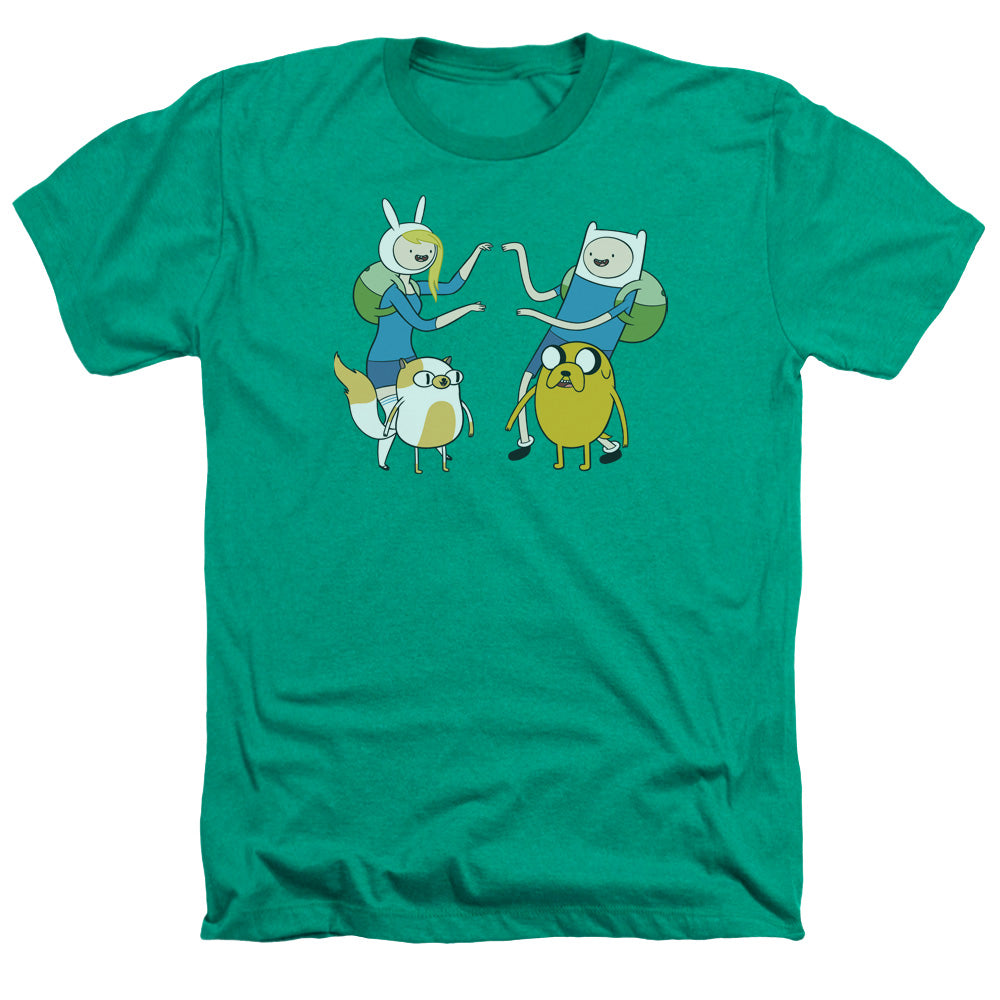 Adventure Time - Meet Up Adult Regular Fit Heather Short product image 1