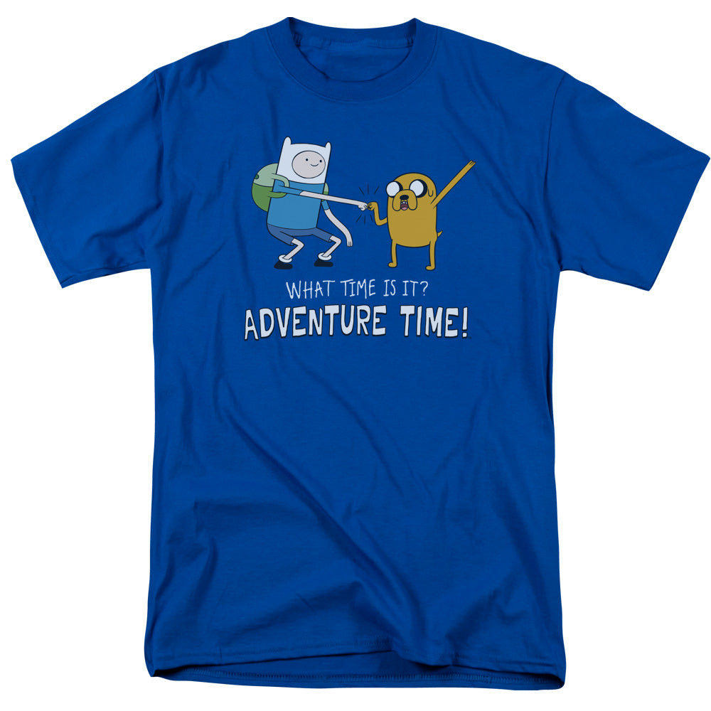 Adventure Time - Fist Bump Adult Regular Fit Short Sleeve product image 1