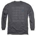 Adventure Time - Finn Faces Adult Long Sleeve product image 1