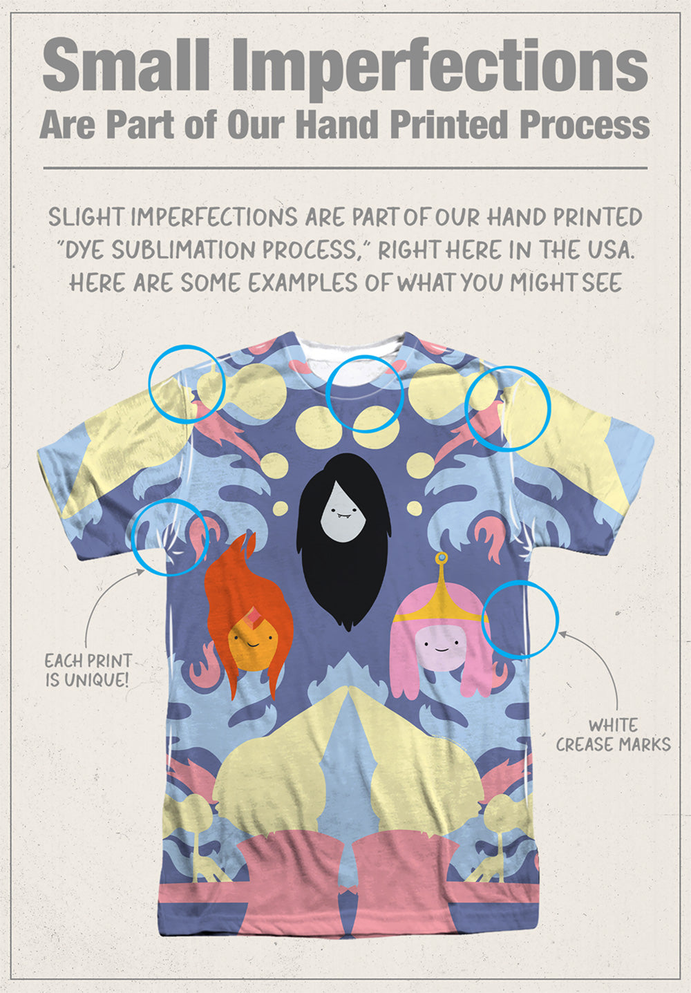 Adventure Time - PB, FP & Marceline Adult Regular Fit Short product image 1