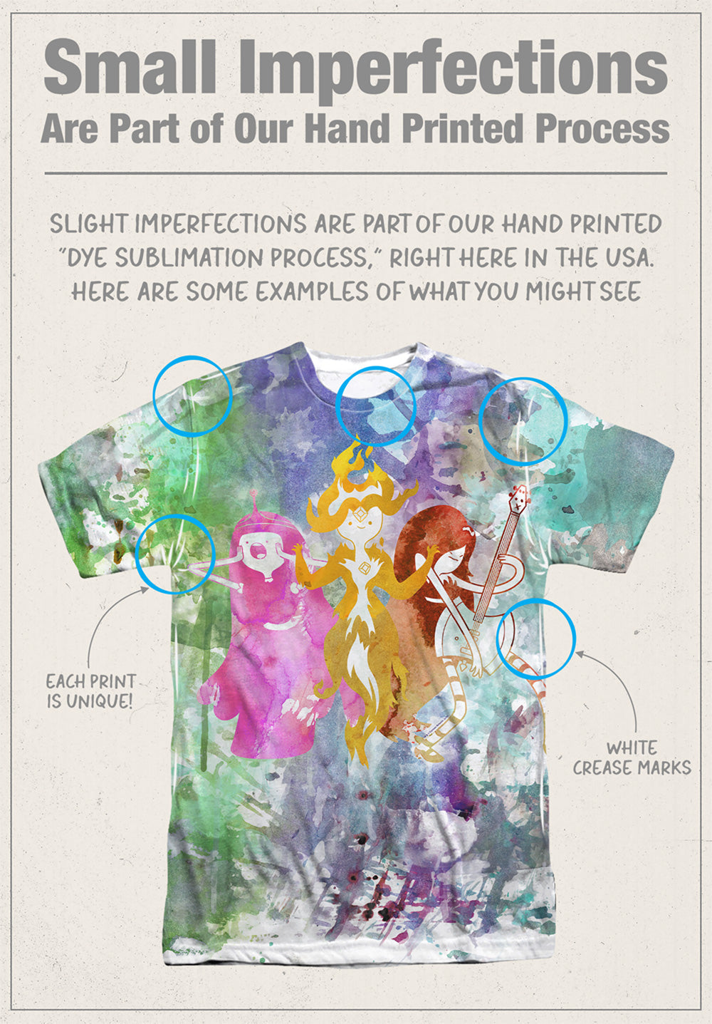 Adventure Time - Three Ladies Adult Regular Fit Short product image 1