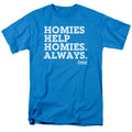 Adventure Time - Homies Help Adult Regular Fit Short Sleeve product image 1