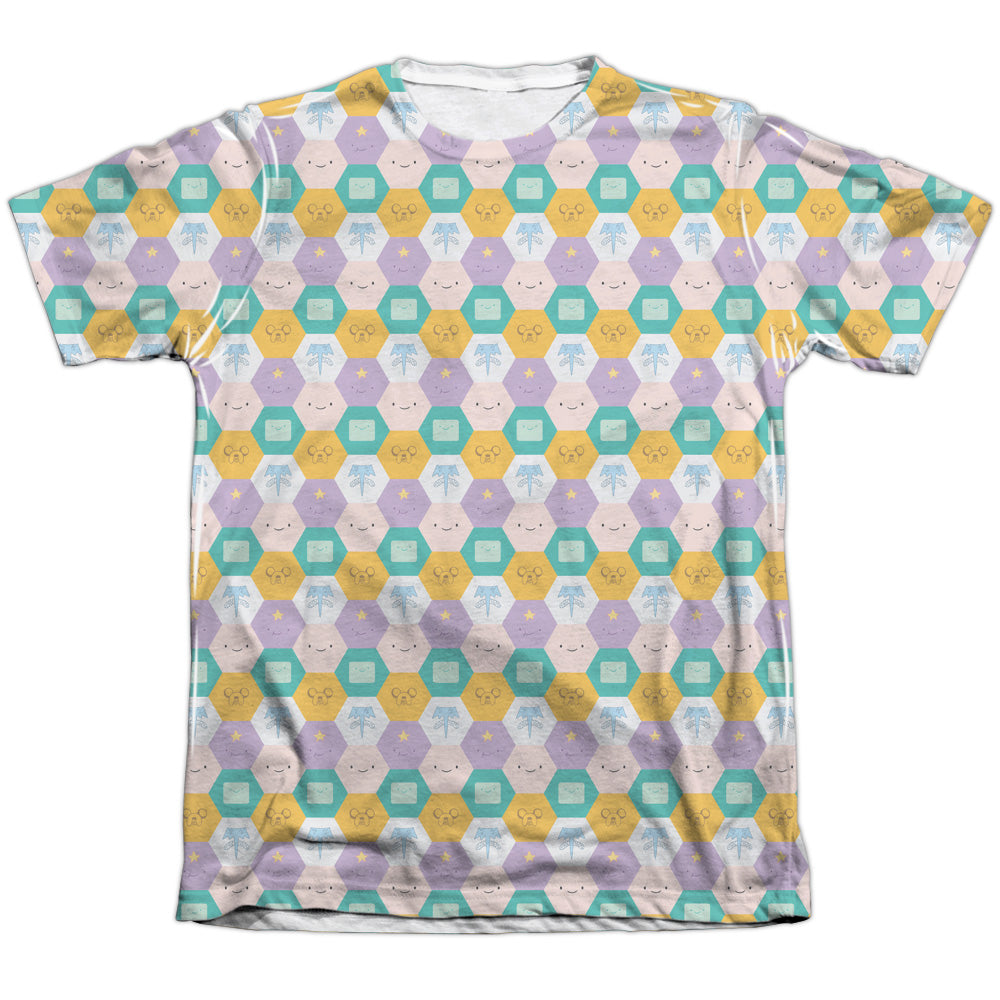 Adventure Time - Hexagon Pattern Adult Regular Fit Short product image 1