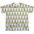 Adventure Time - Hexagon Pattern Youth Short Sleeve 100% product image 1