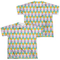 Adventure Time - Hexagon Pattern (Front - Back Print) Youth product image 1