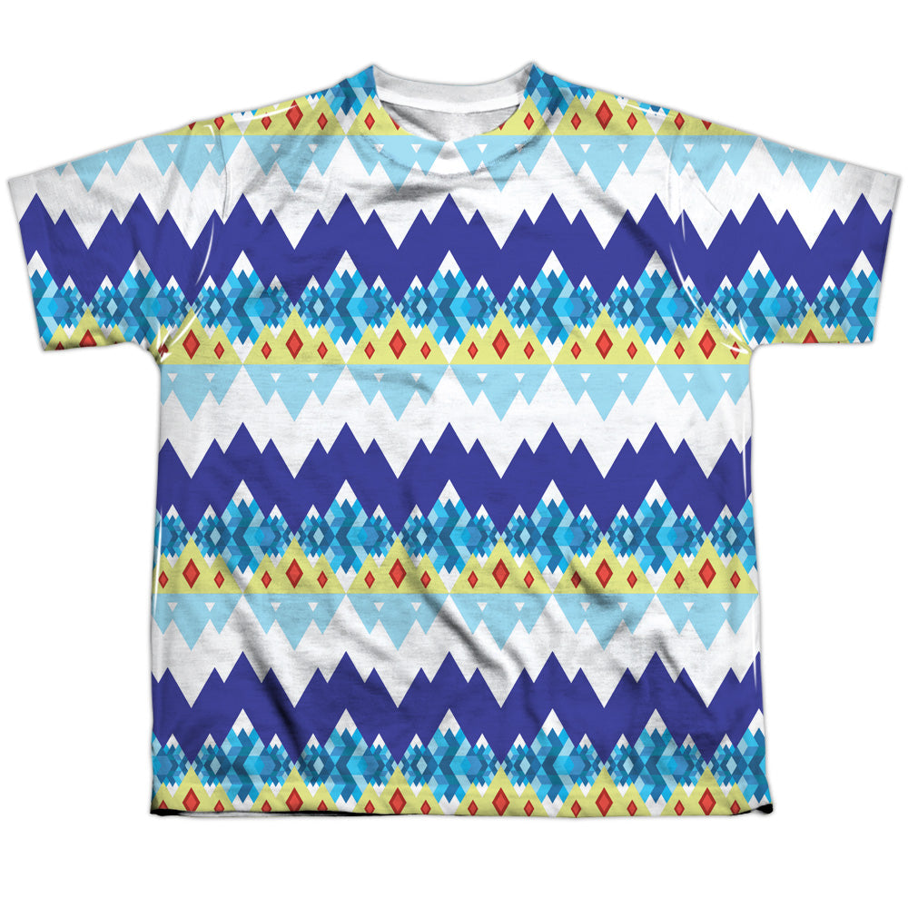 Adventure Time - ICe King Geometric Youth Short Sleeve 100% product image 1
