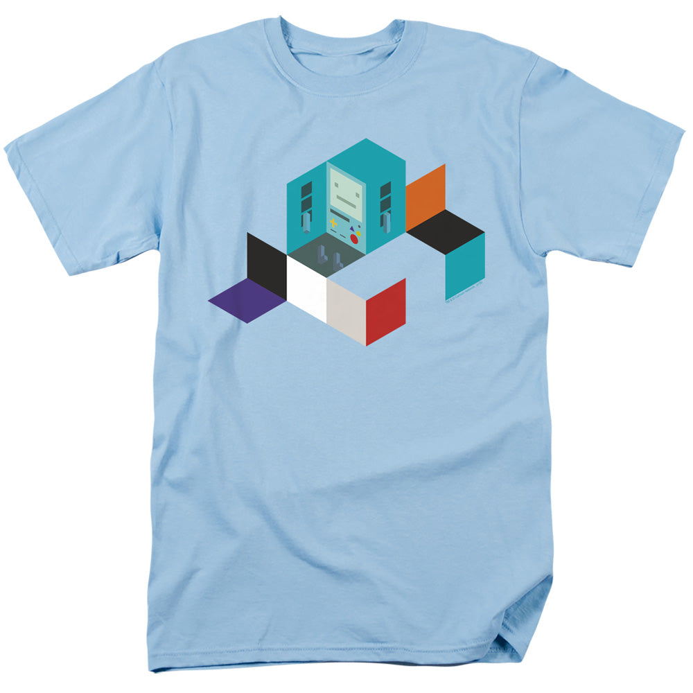 Adventure Time - BMO Blocks Adult Regular Fit Short Sleeve product image 1