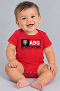 ABQ Heritage Basketball - Rabbit Skins Infant Short Sleeve Baby Rib Bodysuit