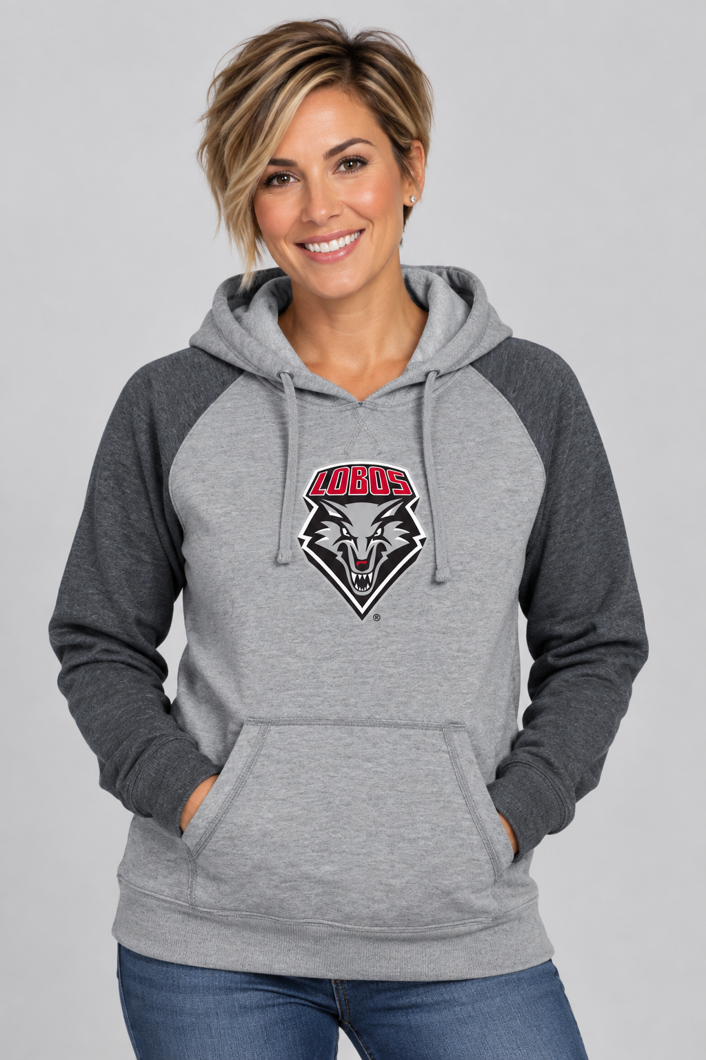 Lobo Shield - District Women's Lightweight Fleece Raglan product image 1