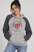 Lobo Puck Life - District Women's Lightweight Fleece Raglan product image 1