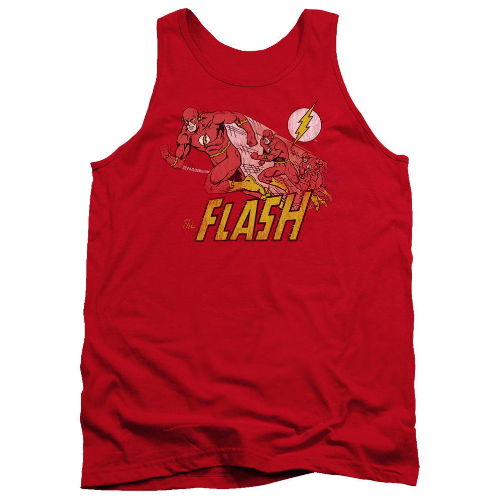 Flash - Crimson Comet Adult Tank Top