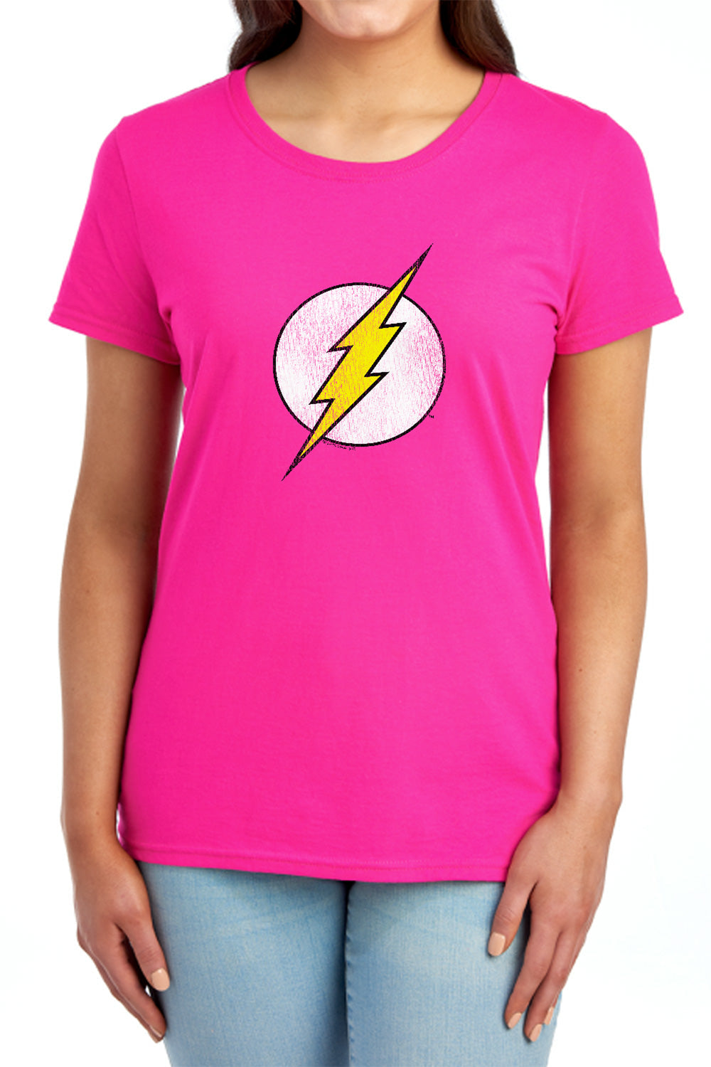 Flash - Logo Distressed Women's Short Sleeve product image 1