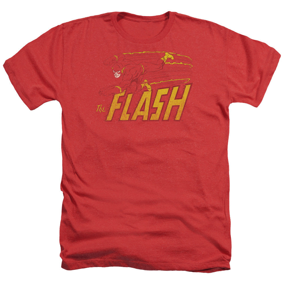 Flash - Speed Distressed Adult Regular Fit Heather Short product image 1