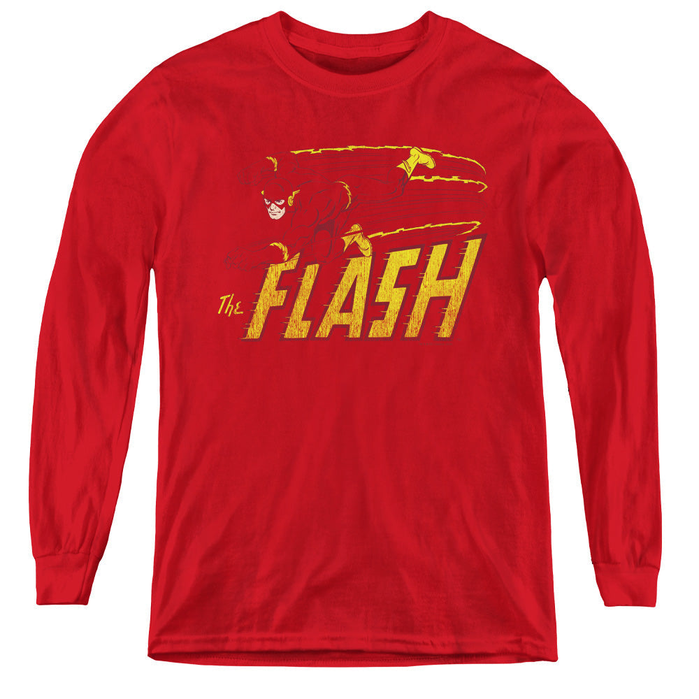 Flash - Speed Distressed L - S Youth product image 1
