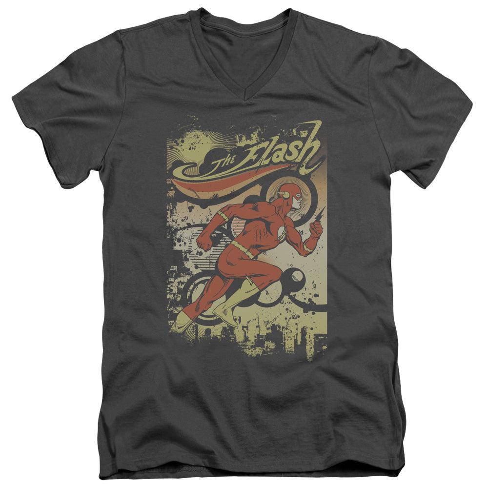 Flash - Just Passing Through Adult Slim Fit V Neck Cotton product image 1