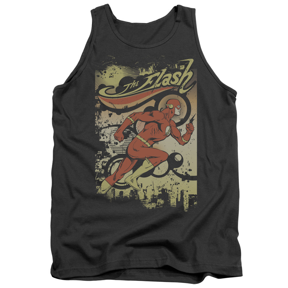 Flash - Just Passing Through Adult Tank Top
