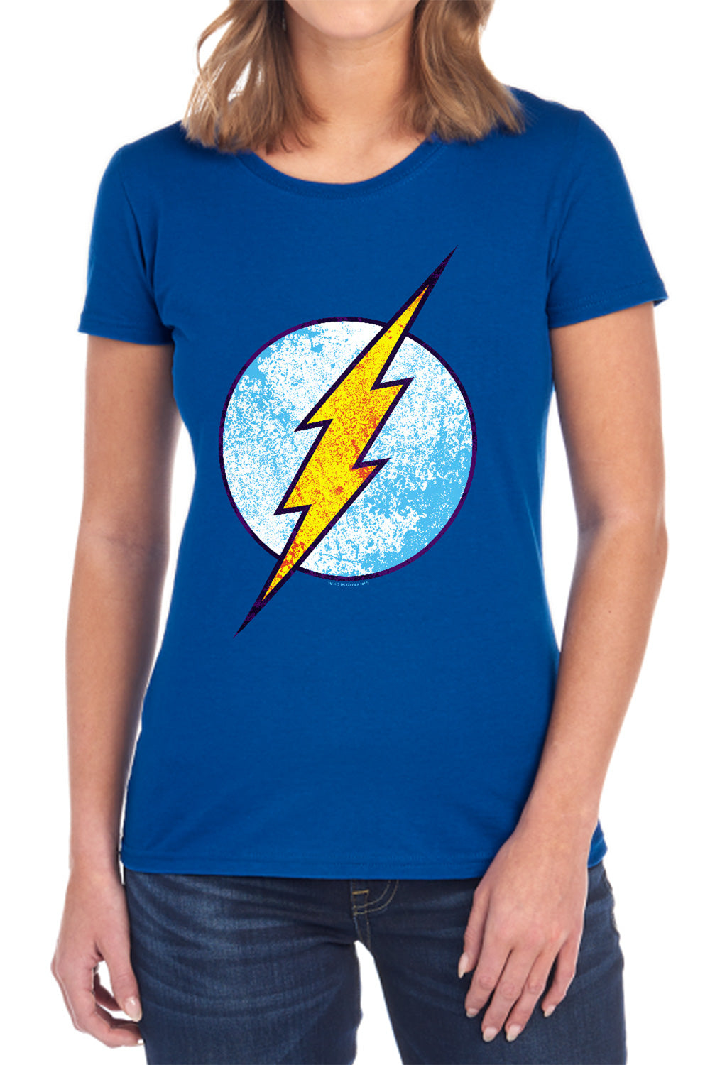 Flash - Neon Distress Logo Women's Short Sleeve product image 1