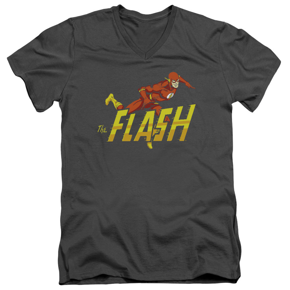 Flash - 8 Bit Adult Slim Fit V Neck Cotton product image 1