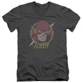 Flash - Vintage Voltage Adult Slim Fit V Neck Cotton product image 1