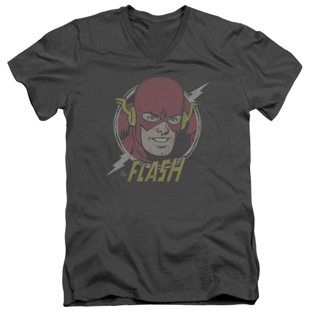 Flash - Vintage Voltage Adult Slim Fit V Neck Cotton product image 1