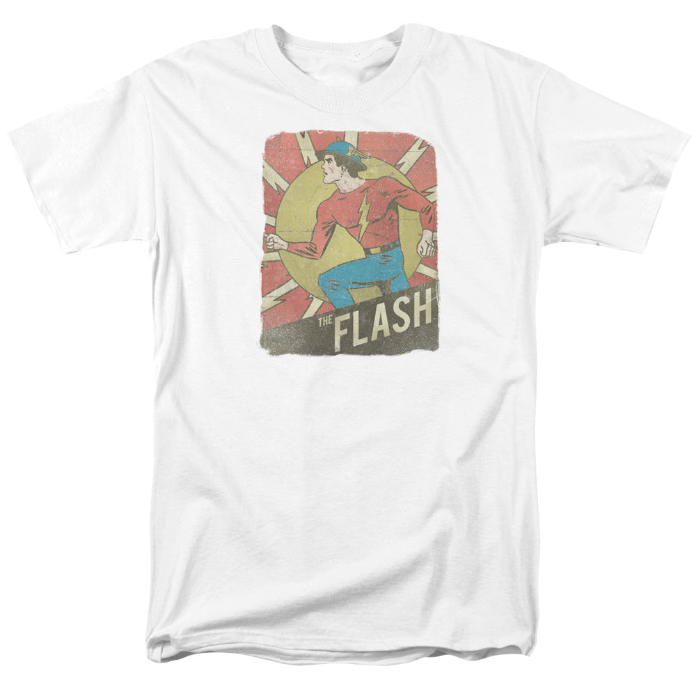 Flash - Tattered Poster Adult Regular Fit Short Sleeve