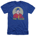Flash - Faded Circle Adult Regular Fit Heather Short Sleeve product image 1