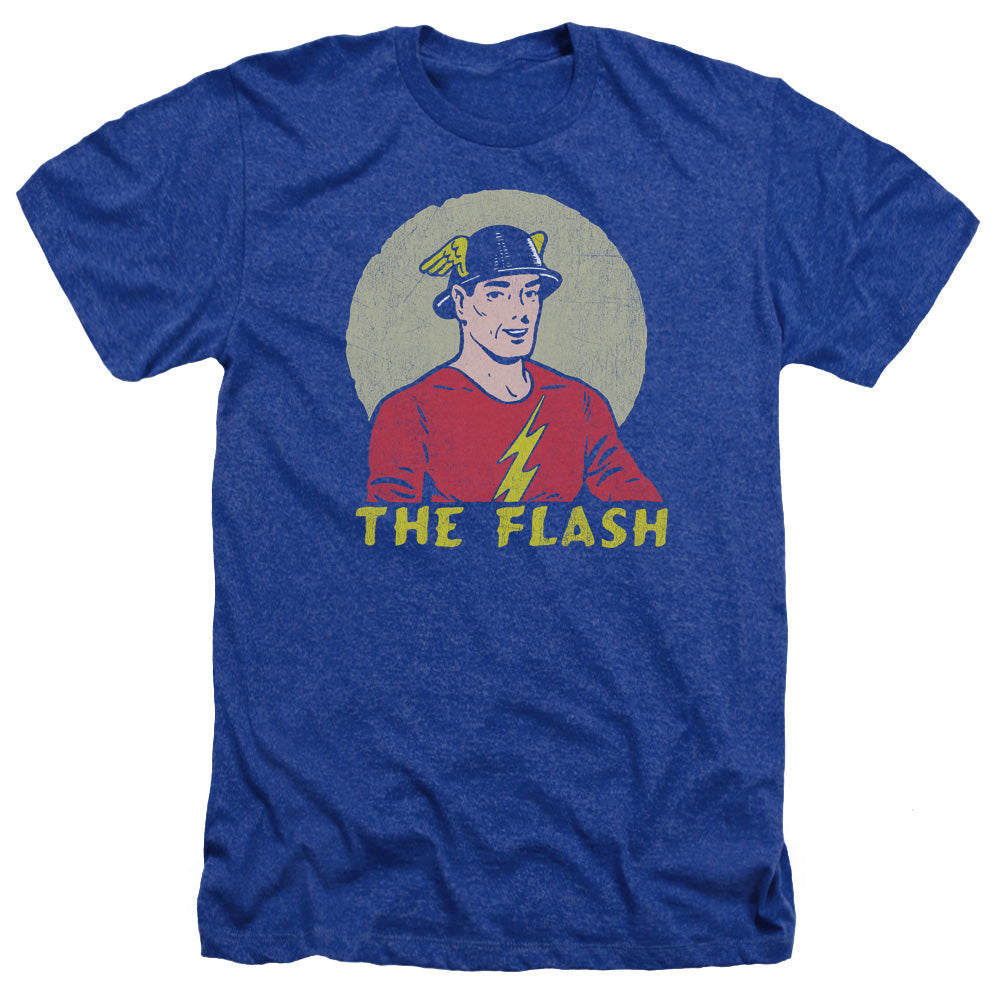 Flash - Faded Circle Adult Regular Fit Heather Short Sleeve product image 1