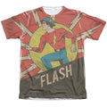 Flash - Vintage Comic Adult Regular Fit Short Sleeve 65 product image 1