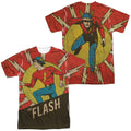 Flash - Vintage Comic (Front - Back Print) Adult Regular product image 1