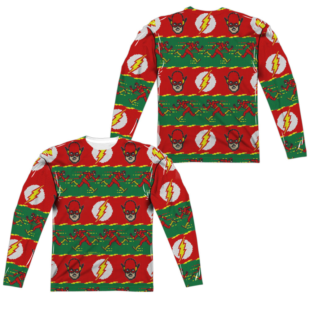 Flash - Ugly (Front - Back Print) L - S Adult Poly Crew product image 1