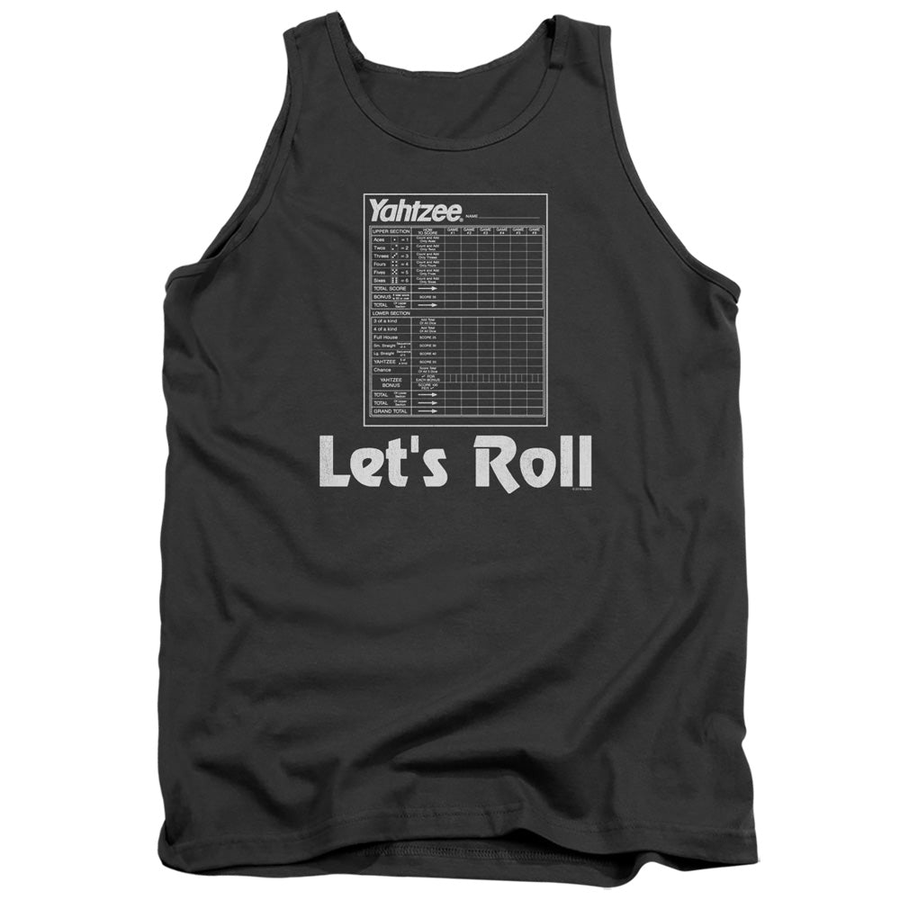 Yahtzee - Lets Roll Adult Tank Top
