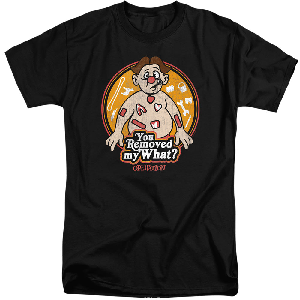 Operation - You Removed My What Adult Tall Fit Short Sleeve product image 1