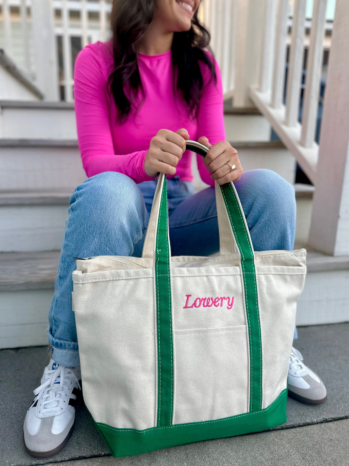 Make It Yours™ Canvas Colortrim Tote