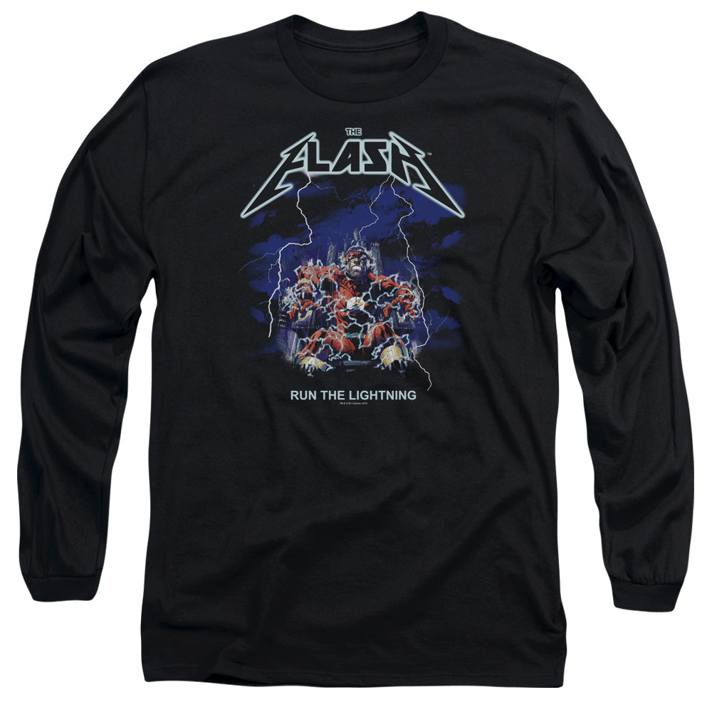 Flash - Run The Lightning Adult Long Sleeve product image 1