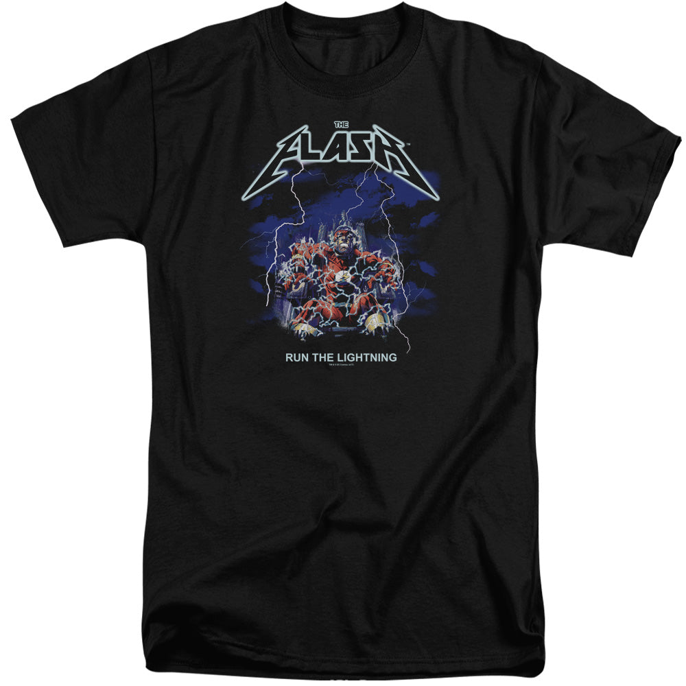 Flash - Run The Lightning Adult Tall Fit Short Sleeve product image 1