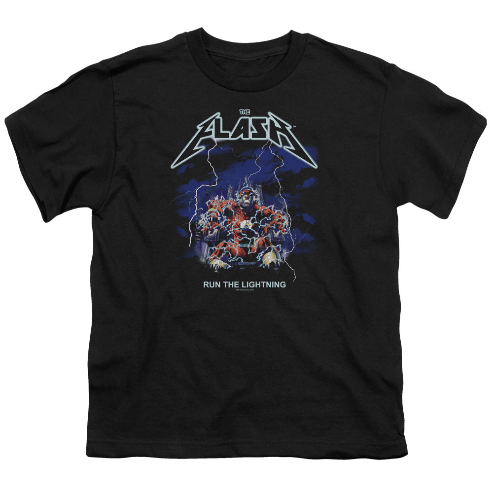 Flash - Run The Lightning Youth Short Sleeve product image 1