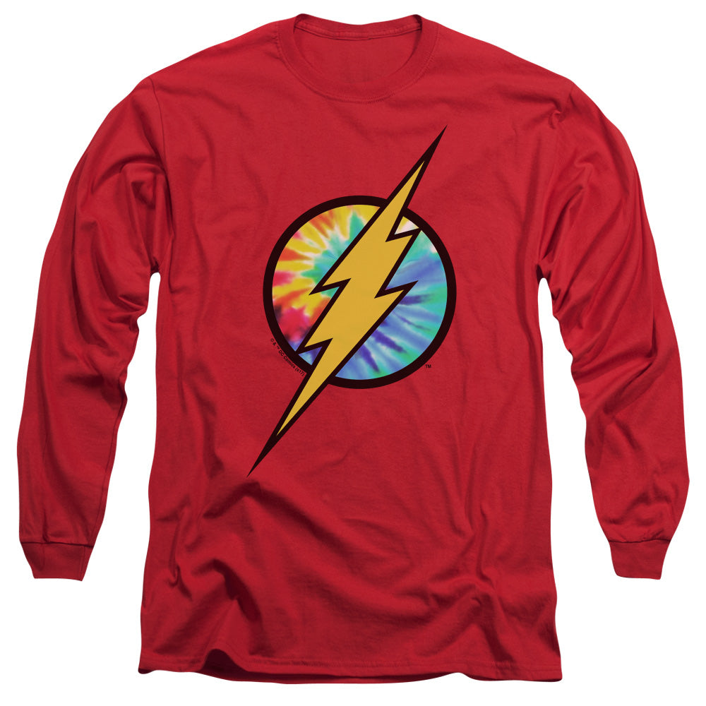 Flash - Tie Dye Logo Adult Long Sleeve product image 1