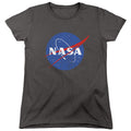 Nasa - Meatball Logo Distressed Women's Short Sleeve product image 1