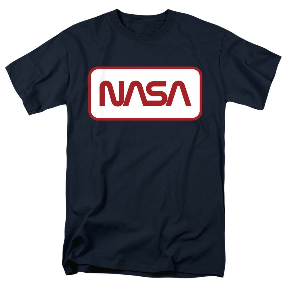 Nasa - Rectagular Worm Logo Adult Regular Fit Short Sleeve product image 1
