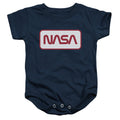 Nasa - Rectagular Worm Logo Infant Snapsuit