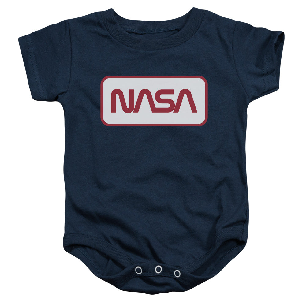 Nasa - Rectagular Worm Logo Infant Snapsuit