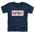 Nasa - Rectagular Worm Logo Toddler Short Sleeve product image 1