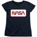 Nasa - Rectagular Worm Logo Women's Short Sleeve product image 1
