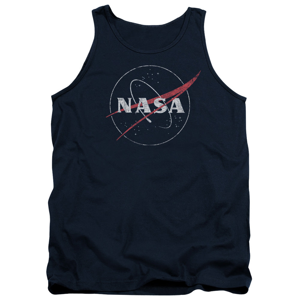 Nasa - Distressed Logo Adult Tank Top