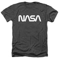 Nasa - Worm Logo Adult Regular Fit Heather Short Sleeve product image 1
