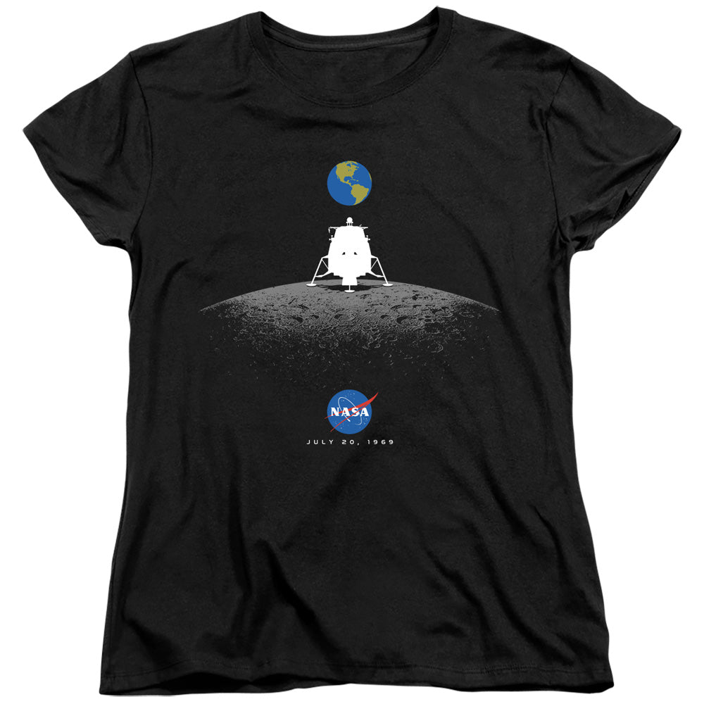 Nasa - Moon Landing Simple Women's Short Sleeve product image 1