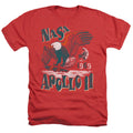Nasa - Apollo 11 Adult Regular Fit Heather Short Sleeve product image 1