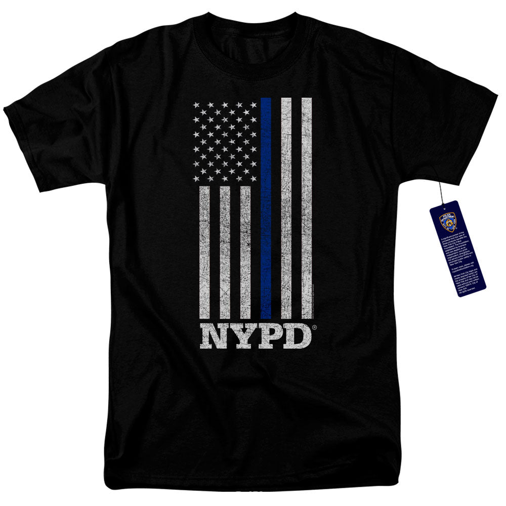 New York City - Thin Blue Line Adult Regular Fit Short product image 1
