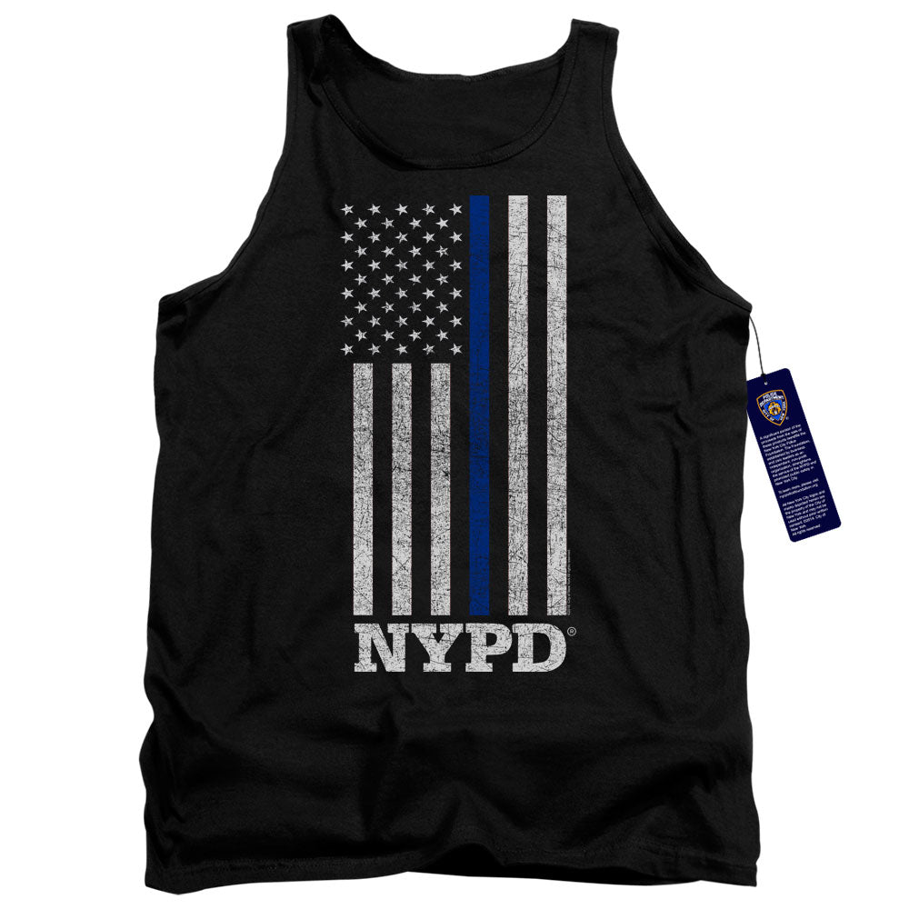 New York City - Thin Blue Line Adult Tank Top